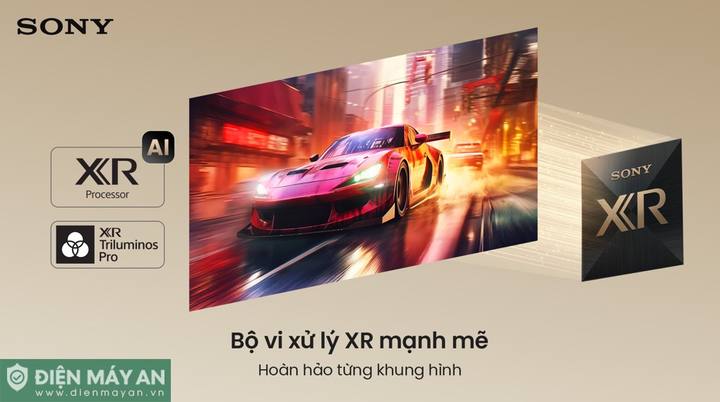 Google Tivi Sony 4K 100 inch K-100XR30M2